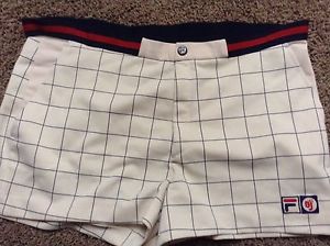 Fila Bjorn Borg Tennis Shorts Authentic Checkered