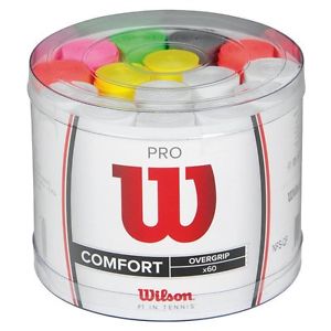 Wilson Pro Comfort Overgrip Tennis Racquet Grip - Bucket of 60