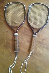 2 Two Pair of Vinfage EKTELON, MAGNUM, racquetball racquets