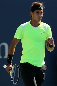 Nike Nadal 2010 Us Open Tennis Rare Shirt medium Runing
