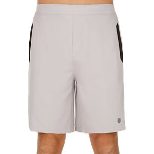 K-Swiss Performance Mens Hypercourt Tennis Shorts - Grey - S