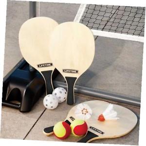 90421 Pickleball, Badminton, & Quickstart Tennis Net Set New