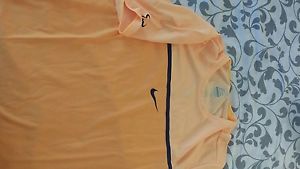 2016 Nike Rafa Nadal Premier Challenger Crew Nadal Tennis Shirt 728956 868 Sz L