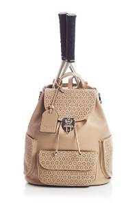 Court Couture Hampton Tennis Backpack - Taupe