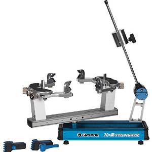 Gamma X-6 Tennis Stringing Machine, Blue/Silver