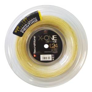 TECNIFIBRE X-ONE Biphase Natural Tennis String 200m Reel