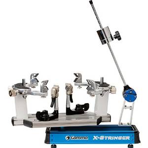 Gamma X-6FC Tennis Stringing Machine, Blue/Silver