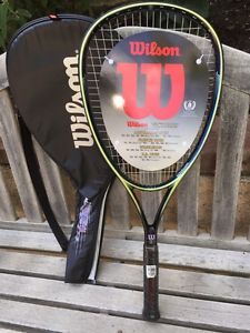 WILSON HYPER HAMMER 6.3 110 STRETCH OVERSIZE TENNIS RACQUET 4- 1/4 NEW