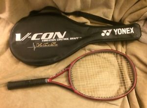 YONEX V-CON 30 + PLUS OS 107 TENNIS RACQUET 4 1/4  27.5