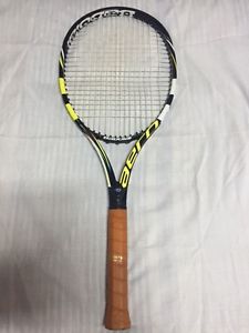 1 BABOLAT AERO STORM+ PRO STOCK - 4 3/8 -  Used 8.5/10