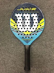 Wilson BLX Juice 4 1/4 Platform Tennis Paddle (2016 Killer Grit racket padel)