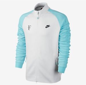 Nike Premier RF Men's Jacket Federer Tennis 644780-103 White $150 (S L XL 2XL)