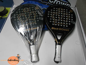PALA DE PADEL BLACK CROWN PITON