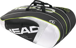 *NEW* 2015 Head Djokovic MonsterCombi 12 Pack Tennis Bag*