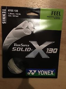 YONEX TOUR SUPER SOLID-X 16, 1.30. 7 sets