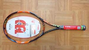 NEW 2015 Wilson Burn 100LS Lite Spin 18x16 10.0oz 4 1/8 Tennis Racquet