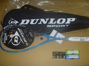 2015 DUNLOP FORCE EVOLUTION 120 squash racket racquet + ball + grip