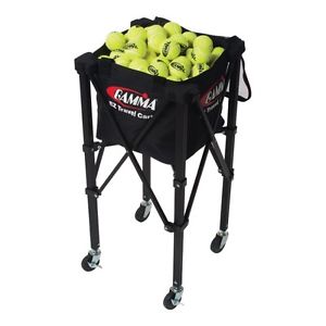 Brand New Tennis Aid Gamma E-Z Travel Cart Basket 150 balls