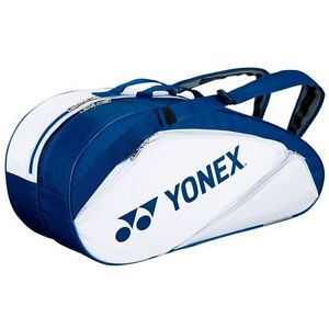 YONEX Tennis Racket Bag 6 1632R White x Blue - NEW