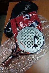 Pack lote vision PALA PADEL VISION AVALANCHE WOMAN 1.4 + FUNDA + camiseta Vision