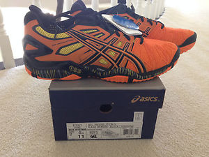 Asics Gel Resolution 5 - Orange/Black - Size 11