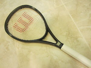 WILSON HYPER HAMMER 2.0 OVERSIZE RACQUET (4 5/8) NEW GRIP / STRINGS!!!