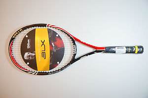 NEW WILSON BLX SIX ONE TEAM 95 TENNIS RACKET 4 1/2 USL4 L4