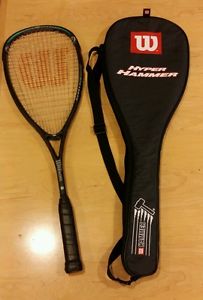 Wilson Hyper Sledgehammer Hyper Carbon 120 Squash Racket...exc. cond...rare!