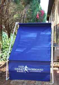 THE GREAT BASE BACKBOARD a portable tennis backboard