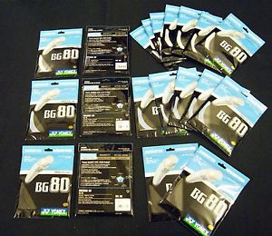 100% 20+1 packs of YONEX BG 80 Badminton String length more than YONEX BG80 Reel