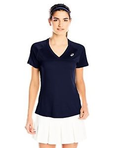 ASIBP 121716 ASICS Womens Club Tennis V-Neck Top X-S- Choose SZ/Color.