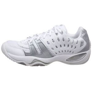 Prince T22 Women's Tennis Shoes Sz 11 NEW 8P985862 White/Silver Sharapova Serena