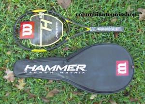 New Wilson Hammer 5 racket H5 H 5 MP 102 1/2 5/8 + case($20 value) Orig. $189.99