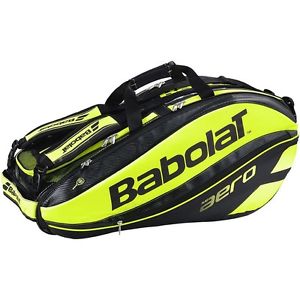 Babolat Pure Aero 9 Pack Tennis Bag Yellow 2016 NEW