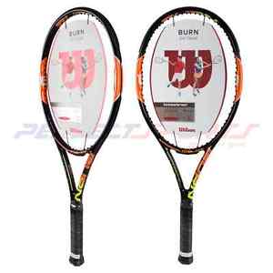 WILSON BURN 100 TEAM 4 1/4 AND 4 1/8 TENNIS RACQUET BRAND NEW