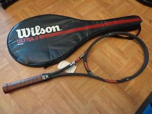 NEW RARE OLD Stock Wilson Ultra 2 Midsize 85 head 4 1/4 grip Tennis Racquet