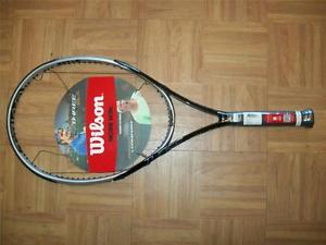 NEW Wilson 3 THREE Blx 117 head 4 3/8 grip Tennis Racquet