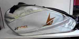 100% YONEX Lin Dan Exclusive 6 Tennis/Badminton BAG12LDEX Pro Racquet Bag_White