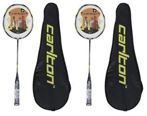 2 x Carlton Nanoblade Pro Raquettes De Badminton