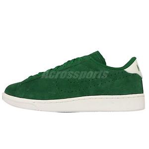 Nike Tennis Classic CS Suede Green Ivory Mens Tennis Shoes Sneakers 829351-300