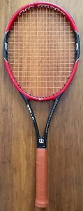 2015 WILSON Pro Staff 97 STRUNG Tennis Racquet! 4 3/8! ROGER FEDERER! FAST SHIP!