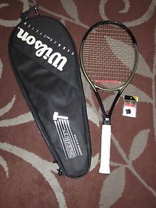 Wilson Hammer 2.7 High Modulus Graphite Tennis Racquet 95 Midplus (4 1/2 XGU)