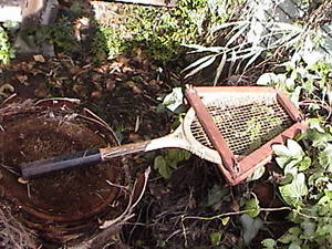 1940s tennis racquet Kent 