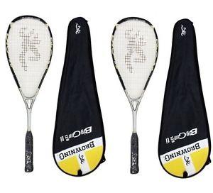 2x Browning Big Gun Ti 120 Raquettes De Squash