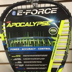 FREE F-Force Backpack W NEW E FORCE APOCALYPSE BETA 160 RACQUETBALL RACQUET