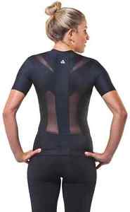 AlignMed Posture Shirt 2.0 - Zipper Woman Black - Large