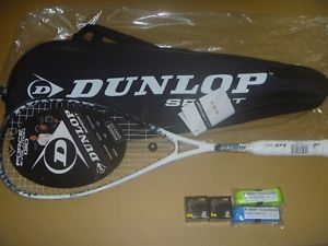 2015 DUNLOP FORCE EVOLUTION 130 squash racket racquet + ball + grip