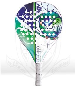PALA PADEL AKKERON - MODELO CALYPSO X6 - AZUL CON FUNDA ORIGINAL