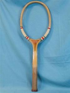 Rare California Model A 1930s Tennis Racquet by The California Atlantic Goods Co