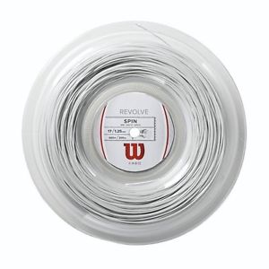 WILSON REVOLVE 16 (1.30) REEL - white - 660 ft, 200m  tennis racquet string reel